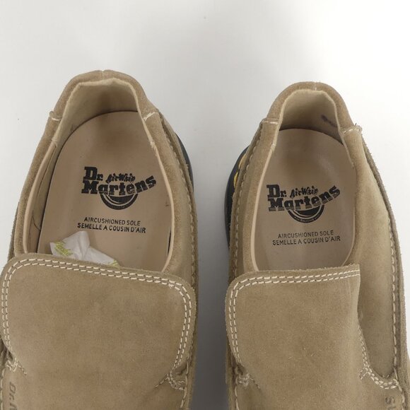 Dr Martens Air Ware Mens Size 9 Vintage Y2K 2A9 Slip On Suede Loafers Chunky EUC - Picture 3 of 10